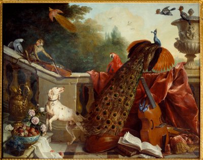 Animali, fiori e frutti da Alexandre Francois Desportes