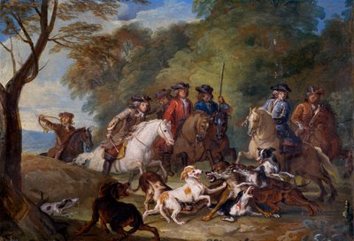 Studio per La caccia al lupo da Alexandre Francois Desportes