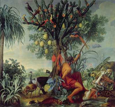 Il cacciatore indiano da Alexandre Francois Desportes