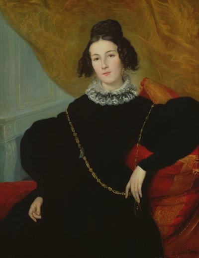 Ritratto di Madame Foule da Alexandre Francois Xavier Sigalon