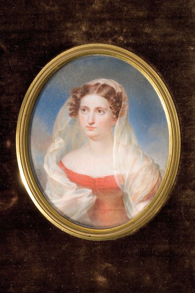 Ritratto della contessa Dolly de Ficquelmont 1804-1863 da Alexandre François Louis Comte de Girardin