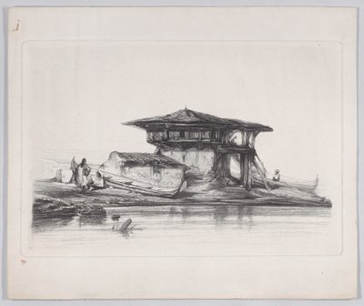 Una casa a Smirne, 1839 da Alexandre Gabriel Decamps