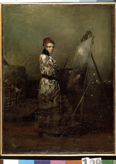 Autoritratto da Alexandre Gabriel Decamps
