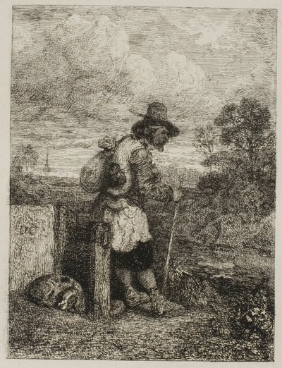 Mendicante da Alexandre Gabriel Decamps
