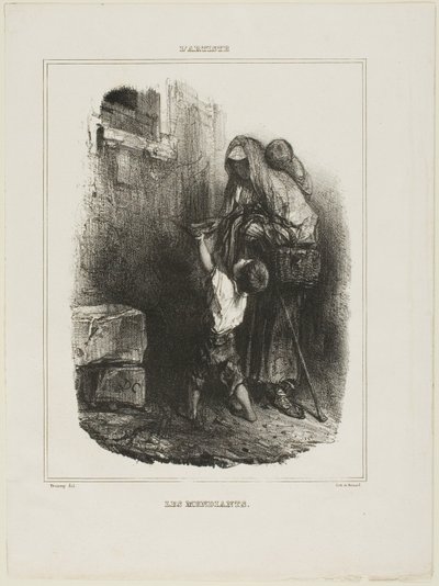 Mendicanti da Alexandre Gabriel Decamps