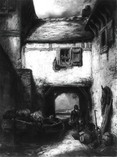Cortile da Alexandre Gabriel Decamps