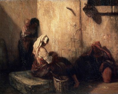 Scena di strada italiana, 1849 da Alexandre Gabriel Decamps