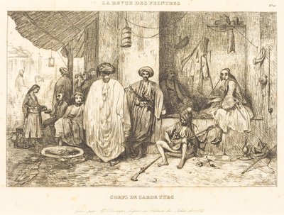Il Corpo di Guardia da Alexandre Gabriel Decamps