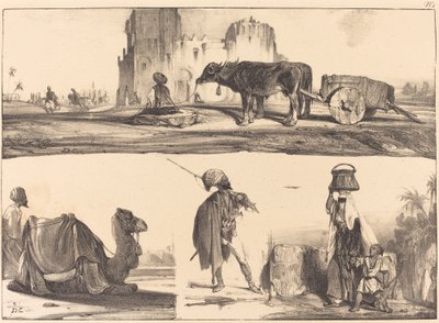 Vignette orientali da Alexandre Gabriel Decamps