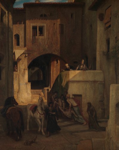 Il Buon Samaritano da Alexandre Gabriel Decamps