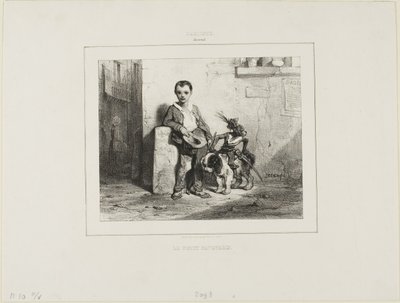 Il piccolo savoiardo da Alexandre Gabriel Decamps