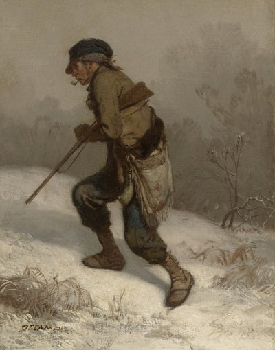 Il bracconiere, c.1847 da Alexandre Gabriel Decamps