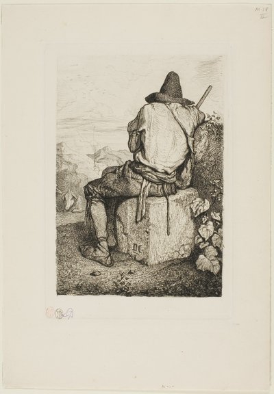 Il guardiano di porci da Alexandre Gabriel Decamps