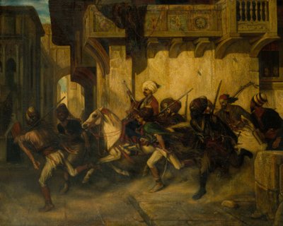 La pattuglia turca da Alexandre Gabriel Decamps