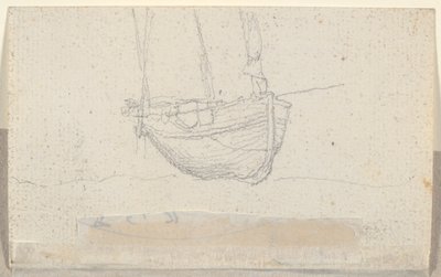 Veduta di una città (verso: nave) da Alexandre Gabriel Decamps