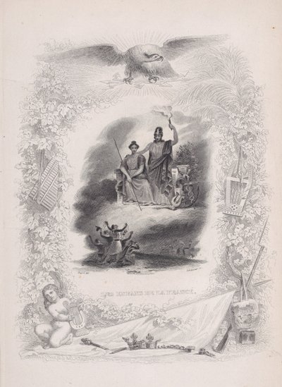 I bambini di Francia, da Le canzoni di Béranger, 1829 da Alexandre Gustave Adolphe Levasseur