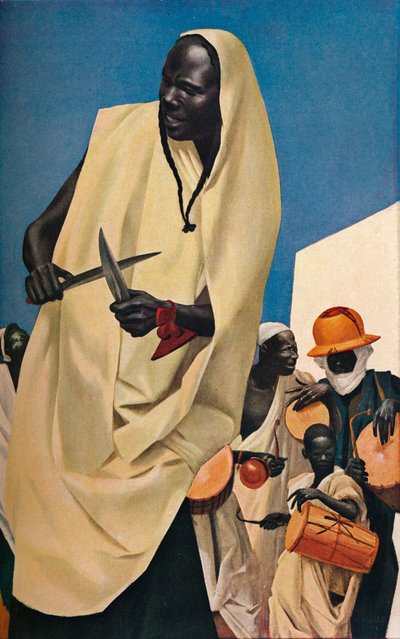 La danza Kuli-Kuta, Niamey, 1926 da Alexandre Jacovleff