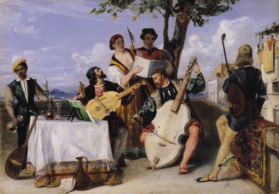 Il concerto veneziano da Alexandre Jean Baptiste Hesse