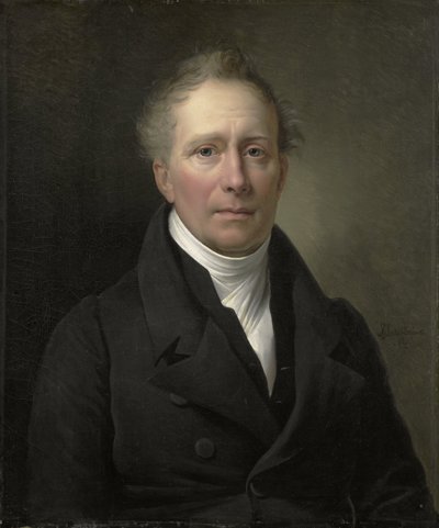 Daniel Francis Schas (1772-1848), membro del Consiglio per il Commercio e le Colonie dal 1814 al 1820 da Alexandre Jean Dubois Drahonet (signed by artist)