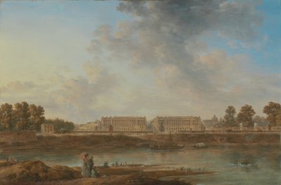 Una vista di Place Louis XV, c.1775-87 da Alexandre Jean Noel
