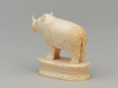 Alfiere bianco, pezzo degli scacchi, India, circa 1820 da Alexandre Josquin