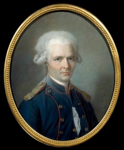 Ritratto dello scrittore francese Pierre Choderlos de Laclos da Alexandre Kucharski