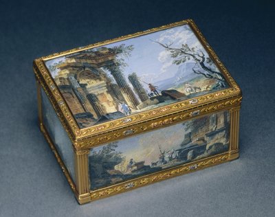 Scatola rettangolare, c.1840-50 da Alexandre Leferre