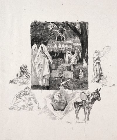 Schizzi marocchini da Alexandre Lunois