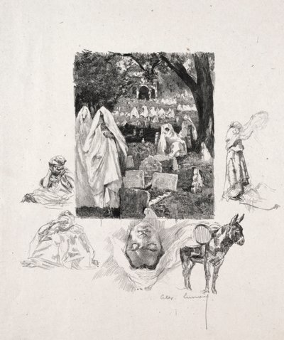 Schizzi marocchini da Alexandre Lunois
