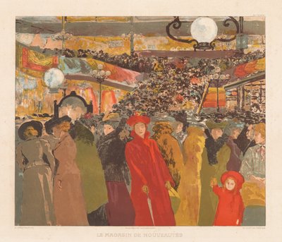 Il negozio di articoli di fantasia, 1902 da Alexandre Lunois