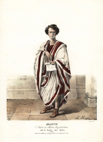 Jean-Bernard Joanny e Manlius in Manlius Torquatus di Marie-Catherine Desjardins, Theatre Royal de l