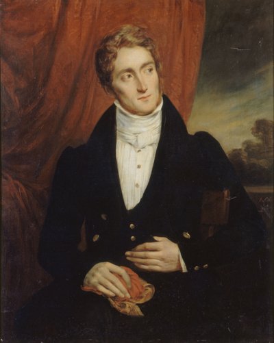 Ritratto di Jean-Georges Farcy 1800-1830, 1829 da Alexandre Marie Colin