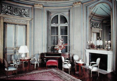 Vista del salone da Alexandre Theodore Brongniart
