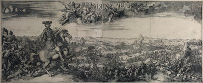 La battaglia di Poltava del 27 giugno 1709, 1715 da Alexei Fyodorovich Zubov