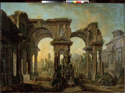 Una vista architettonica da Alexei Ivanovich Belsky