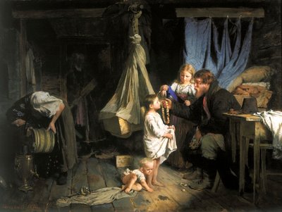 Ritorno dalla città da Alexei Ivanovich Korzukhin