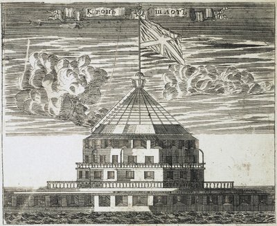 Forte Kronschlot a Kronstadt, 1717 da Alexei Ivanovich Rostovtsev