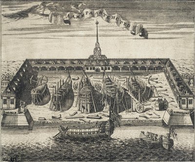 Veduta del cantiere navale dell