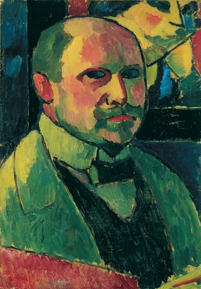 Autoritratto, 1912 da Alexei Javlensky von