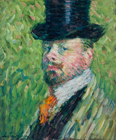 Autoritratto con cilindro, 1904 da Alexei Javlensky von