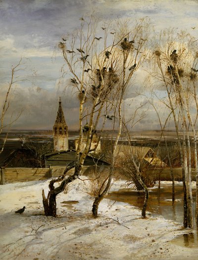 I corvi sono tornati da Alexei Kondratievich Savrasov