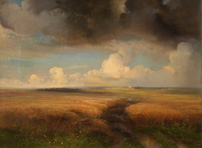 Campo di segale, 1881 da Alexei Kondratyevich Savrasov