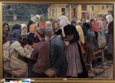 Il pasto da Alexei Mikhailovich Korin