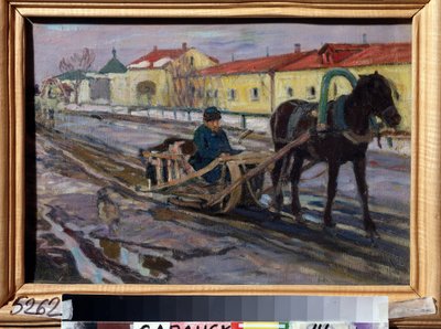 Giro in slitta da Alexei Mikhailovich Korin