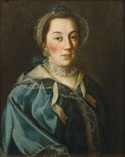 Ritratto della contessa Yelizaveta Franzevna Buturliina, 1763 da Alexei Petrovich Antropov