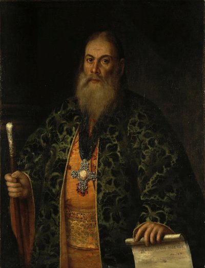 Ritratto di Fyodor Dubyansky, 1761 da Alexei Petrovich Antropov
