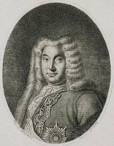 Ritratto del Vice-Cancelliere Conte Andrey Ostermann da Alexei Petrovich Grachev
