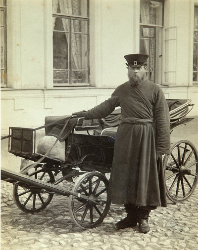 Un cocchiere da Alexei Sergeevich Mazurin
