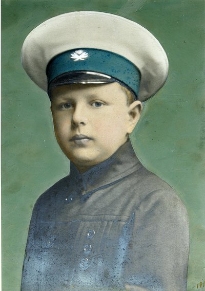Ritratto del figlio da Alexei Sergeevich Mazurin