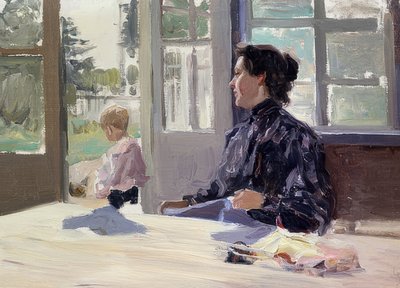 Sulla terrazza da Alexei Steipanovitch Stepanov